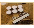Tealight Mum Beyaz Renk