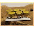 Tealight Sarı Renk Simli